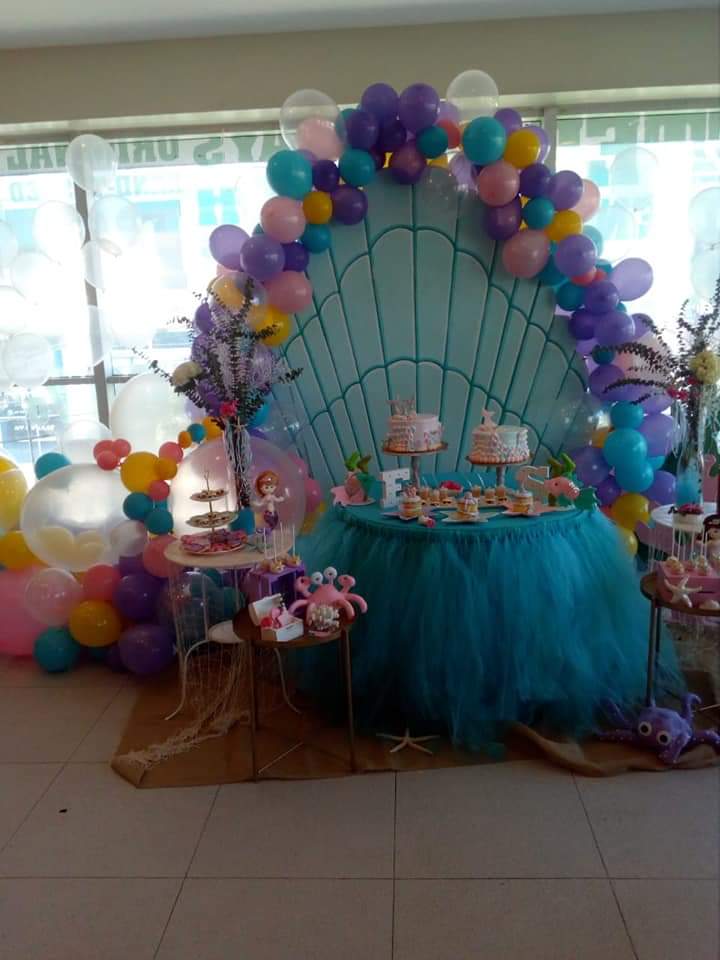 Under Sea Theme Decor by Birthday Party Planner