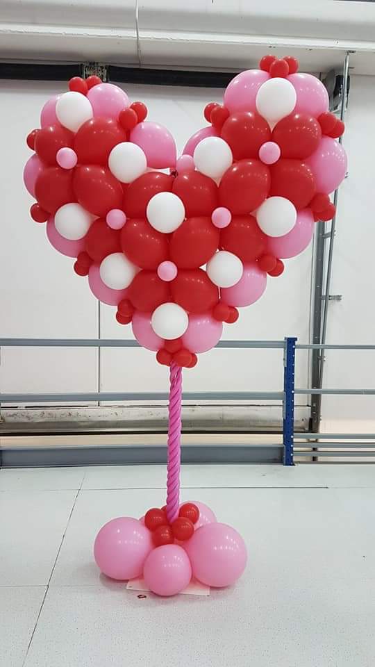 Valentine Surprise Decoration by Birthday Party Planner