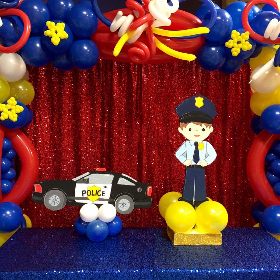 Police Theme Birthday Party