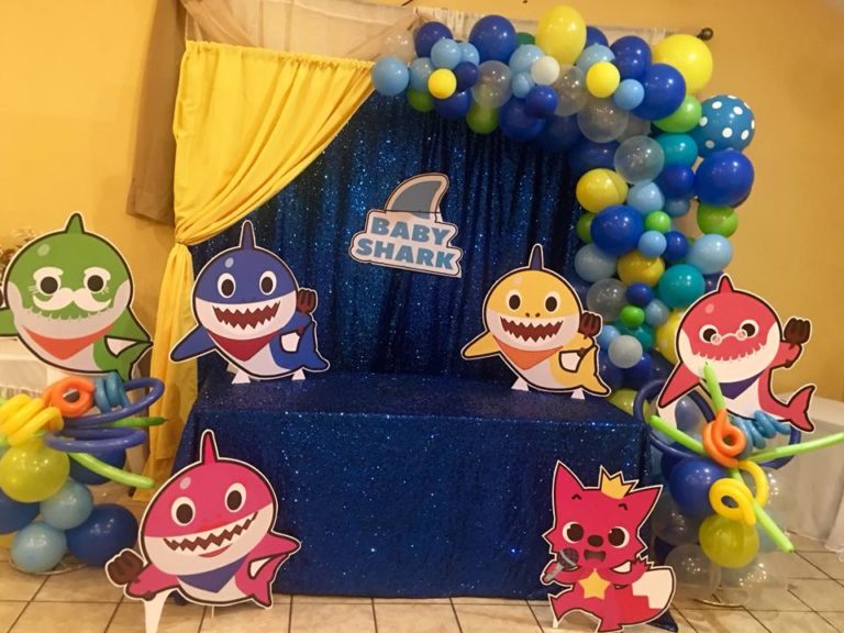 Baby Shark Theme by Team Birthday Party Planner